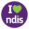 I love NDIS logo